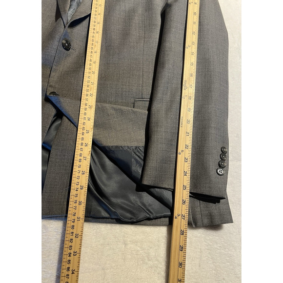 Jos A Bank Signature 48R 39x29 Gray Nailhead Men's 2-Piece Quality Suit - Picture 13 of 16